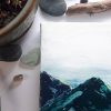 Abstract Mountain Landscape "The Veil V" - Image 8