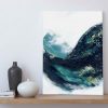 Soothing Abstract Art Print  "Misty Mountain X" - Image 4