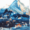 Abstract Mountain Artwork Copper Hills XVIII - Image 3