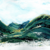Abstract Painting "Sunny Buntzen Lake" - Image 2