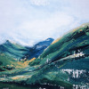 Abstract Painting "Sunny Buntzen Lake" - Image 4