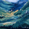 Abstract Painting "Sunny Buntzen Lake" - Image 6